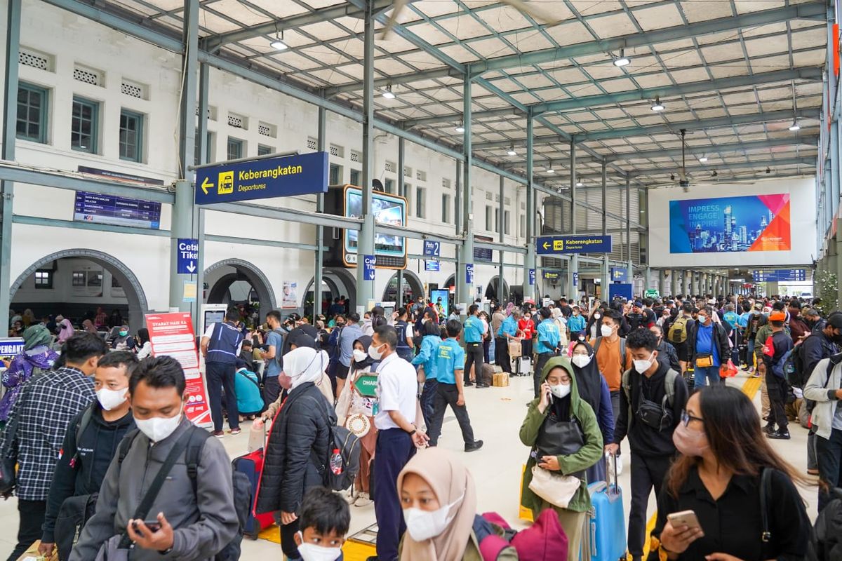 655 Ribu Tiket Kereta Lebaran 2026 Sudah Diborong, Tanggal Favorit Mulai Terbaca