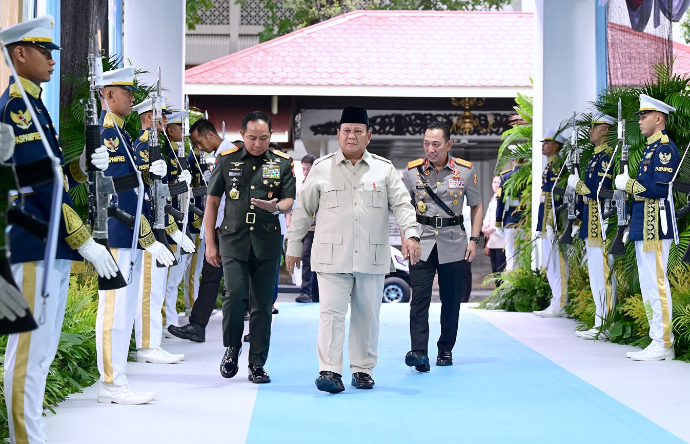 Prabowo Minta TNI-Polri Jadi Institusi Rakyat, Bukan Sekadar Alat Kekuasaan