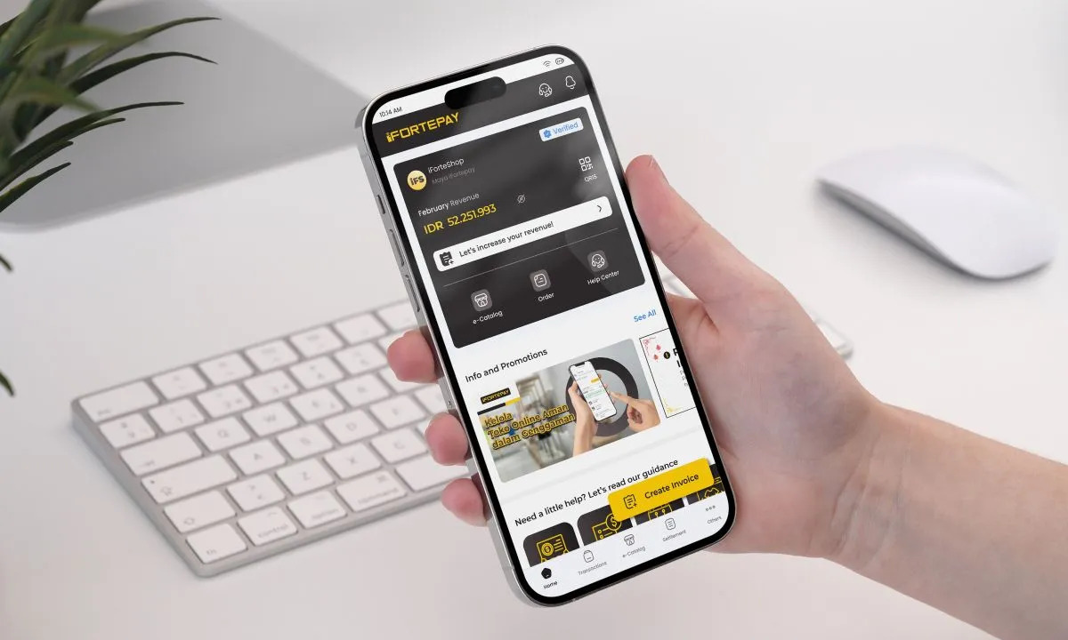 iFortepay Permudah UMKM Dapatkan QRIS Tanpa Rekening Baru Dorong Transaksi Digital