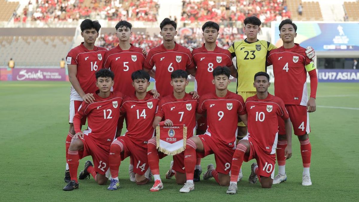 Kabar Buruk, Indonesia U-17 Masuk Grup Neraka Piala Asia U-17 2026