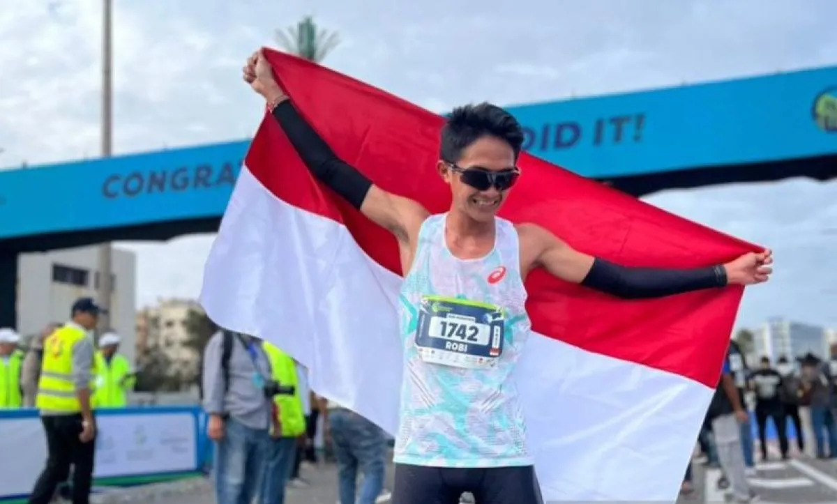 Bangga! Robi Syianturi Pecahkan Rekor Marathon di Sevilla, Kokohkan Status Tercepat Asia Tenggara