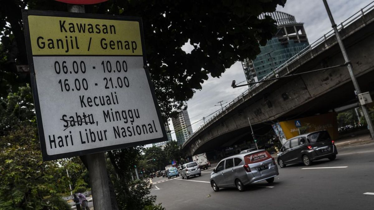 Libur Imlek 2026, Ganjil-Genap Jakarta Dihentikan Dua Hari