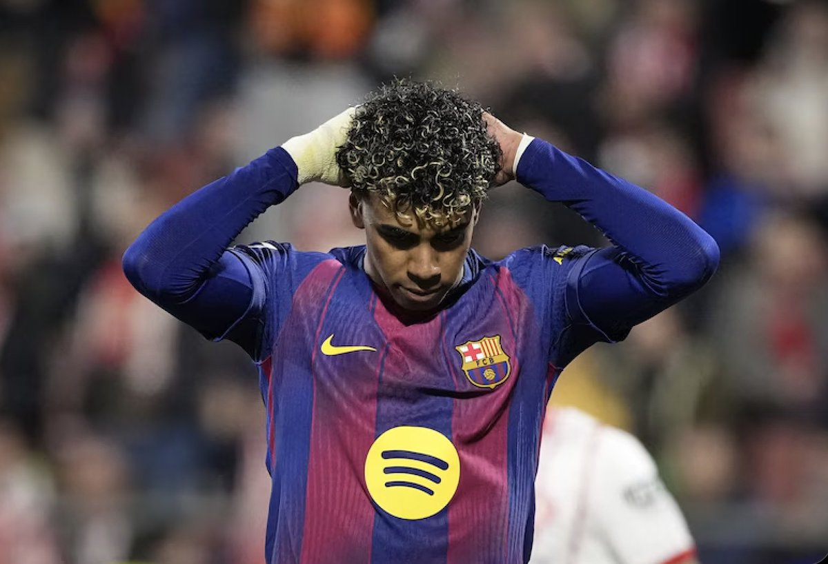 Penalti Lamine Yamal Gagal, Barcelona Tumbang Dramatis 1-2 dari Girona