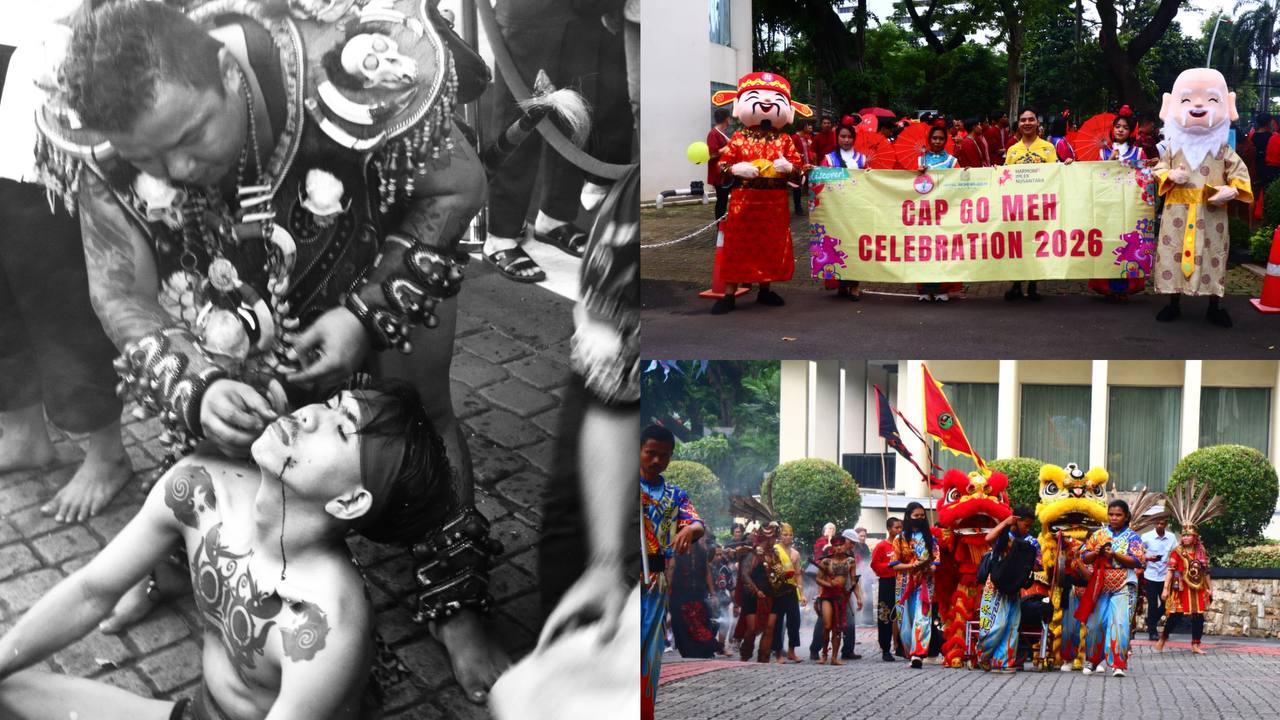 Hotel Borobudur Jakarta Gelar Cap Go Meh 2026, Atraksi Tatung Jadi Sorotan