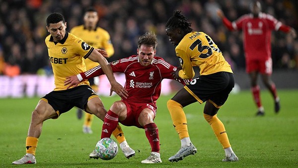 Prediksi Pertandingan FA Cup Liverpool vs Wolves: Duel Ulangan Sengit di Babak 16 Besar