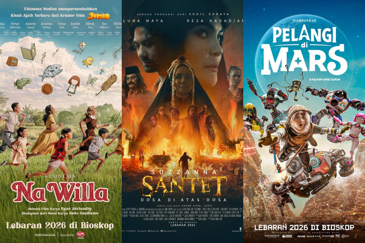 6 Daftar Film Lebaran Indonesia 2026: Dari Horor Danur hingga Animasi Mars yang Seru!