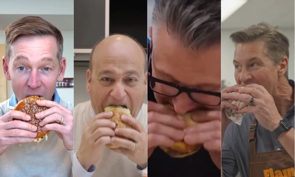 Viral di TikTok Para CEO Restoran Siap Saji Saling Sindir Lewat Video Makan Burger, McDonald’s Jadi Sasaran?