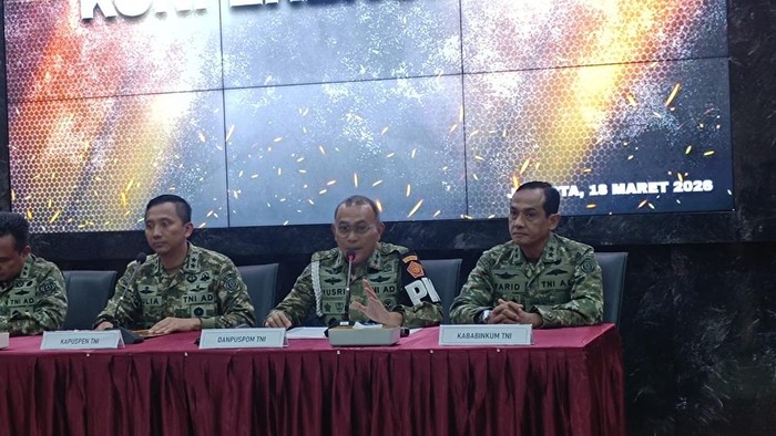 3 Perwira TNI Terlibat Kasus Penyiraman Air Keras Andrie Yunus, Ini Identitasnya