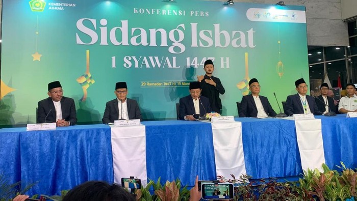 Hasil Sidang Isbat: Lebaran 2026 Jatuh pada Sabtu, 21 Maret