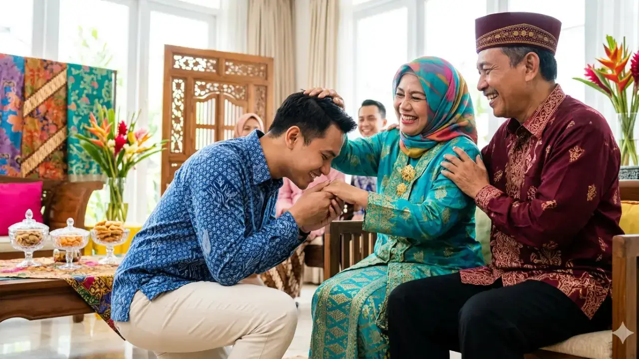 Ucapan Sungkeman Lebaran 2026 Bahasa Jawa Halus dan Artinya, Hangat dan Penuh Makna