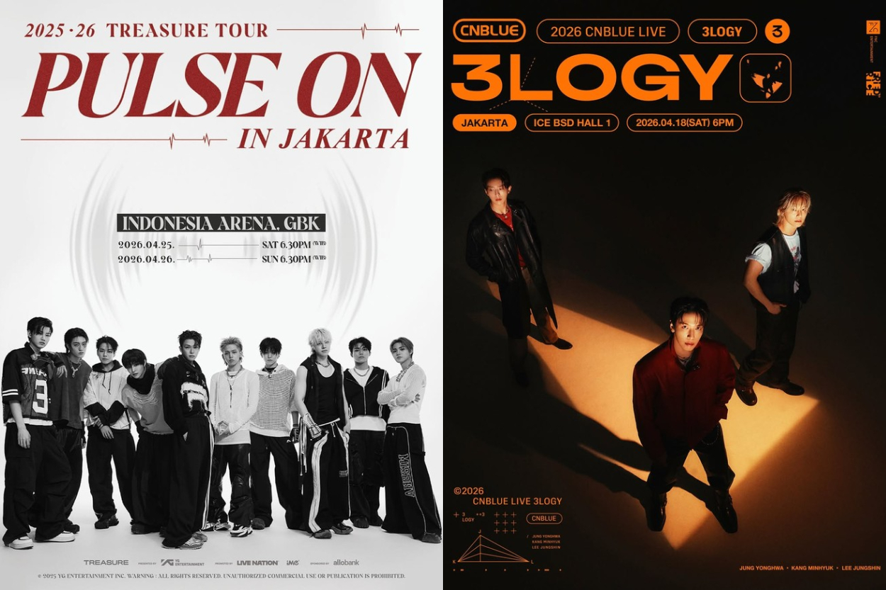 Daftar Lengkap Konser dan Fan Meeting Artis Korea di Jakarta April 2026: Ada CNBLUE hingga Kim Seon Ho