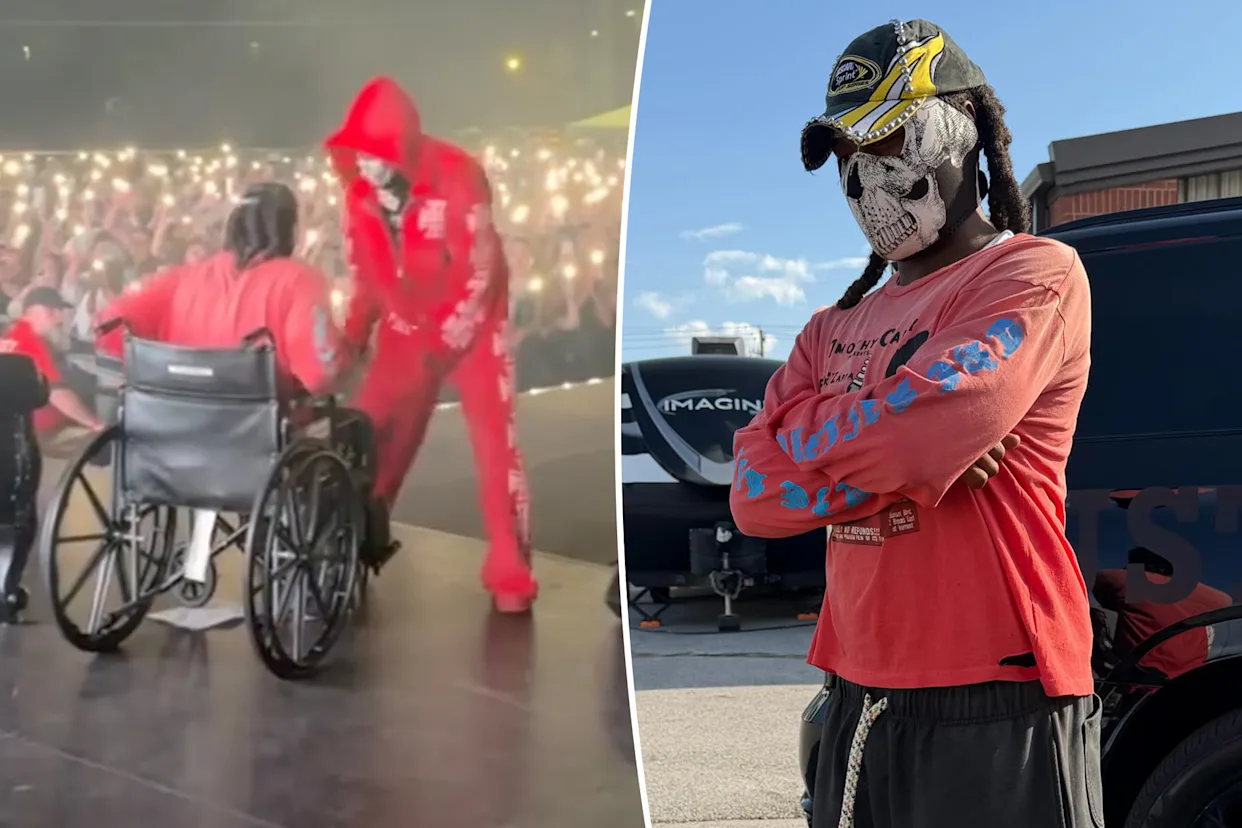 Terkena Insiden Penembakan, Offset Tetap Tampil di Coachella 2026 Make Kursi Roda