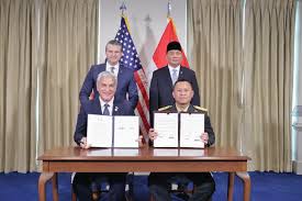 Perkuat Hubungan Bilateral, Indonesia-AS Jalin Kemitraan Kerja Sama Pertahanan Utama
