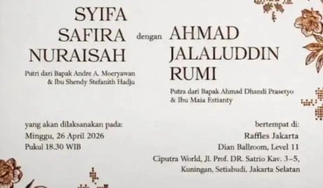 Pernikahan El Rumi dan Syifa Hadju Bocor, Intip Tanggal dan Lokasi Mewah Resepsi Mereka di Jakarta