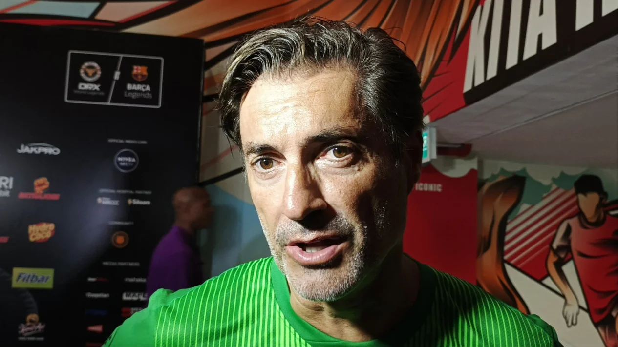 Terpesona GBK, Kiper Barcelona Legends Sebut Atmosfer Jakarta 
