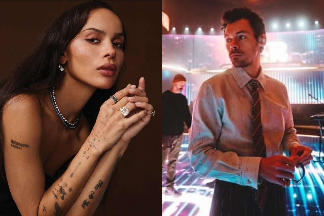 Harry Styles dan Zoe Kravitz Resmi Tunangan? Cincin Berlian di Jari Manis Jadi Sorotan!