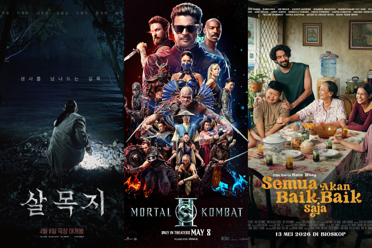 12 Film Terbaru Bioskop Mei 2026: Dari Mortal Kombat II hingga Horor Mencekam!