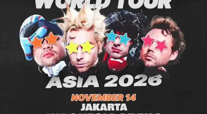 5SOS Bakal Konser di Jakarta November 2026, Ini Jadwal dan Lokasi Resminya!