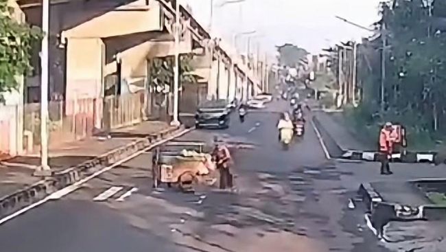 Sopir Pajero Kabur Usai Tabrak Abang Gerobak, Ngaku Kaget Saat Didatangi Polisi