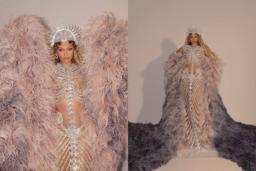 Comeback ke Met Gala Setelah 10 Tahun, Beyoncé Tampil Ikonik Bareng Blue Ivy