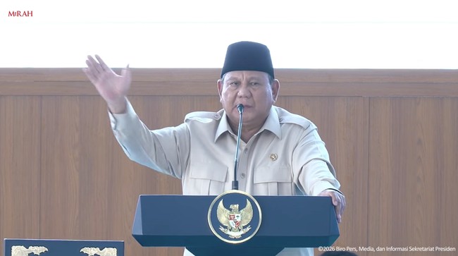 Rupiah Jebol Rp17.600 per Dolar AS, Presiden Prabowo Santai: "Rakyat Desa Tak Pakai Dolar"