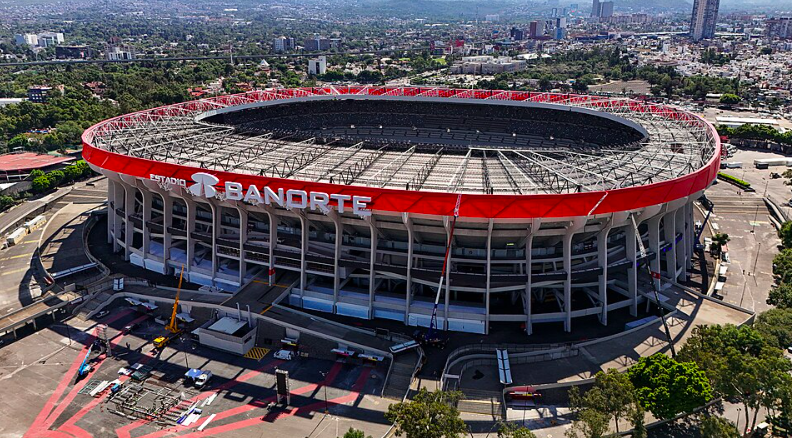 3 Stadion Megah di Meksiko yang Dipakai untuk Piala Dunia 2026