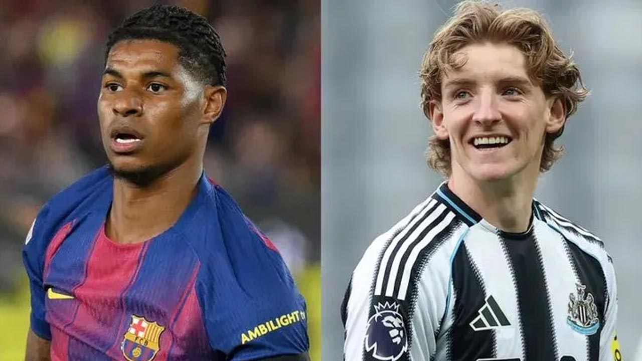Bagaimana Nasib Rashford setelah Barcelona Datangkan Anthony Gordon?