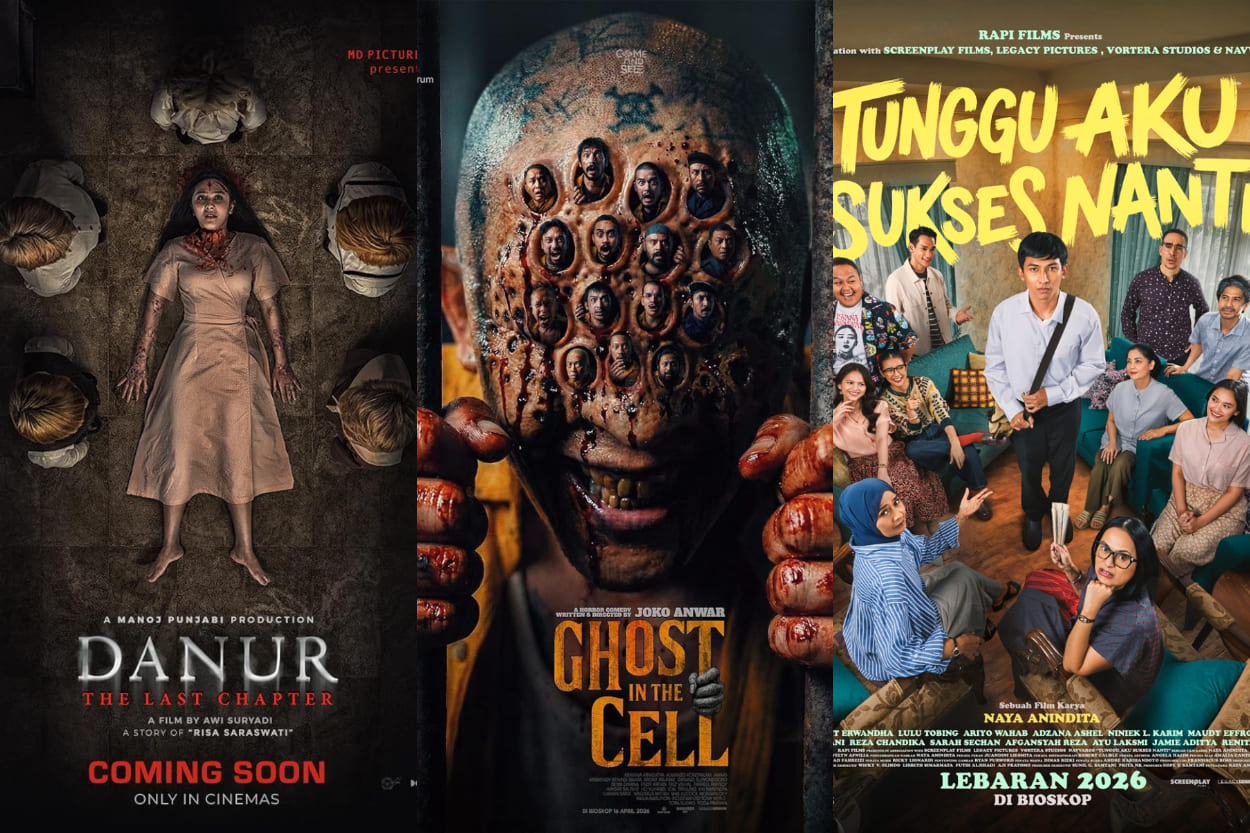 Daftar 12 Film Indonesia Tembus 1 Juta Penonton Tahun 2026, Salah Satunya Danur: The Last Chapter!