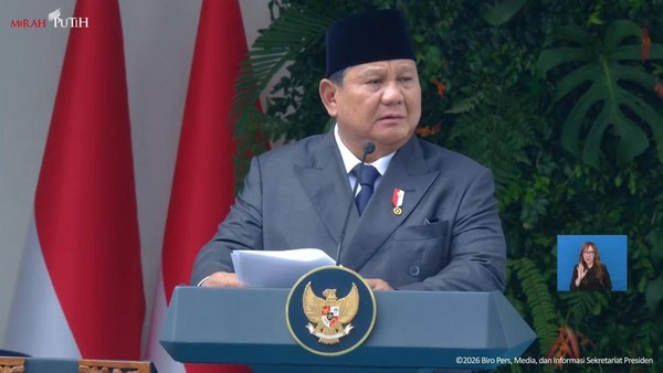 Pidato Hari Lahir Pancasila, Prabowo Singgung Korupsi hingga Kekayaan Alam Indonesia