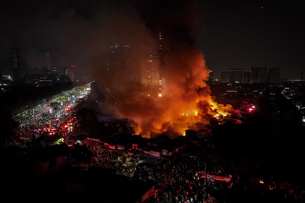 Berapa Kerugian Kebakaran Pasar Jiung Kemayoran? 250 Bangunan Hangus dan 500 Warga Terdampak