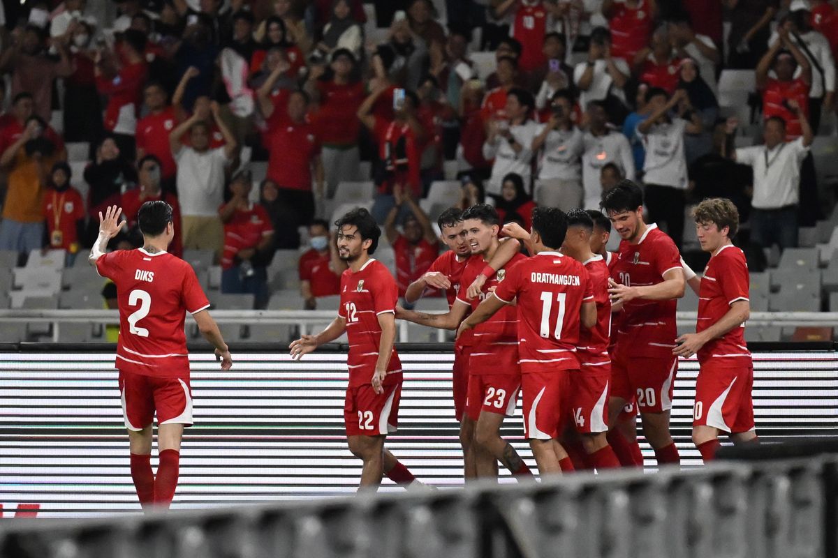 Timnas Indonesia Melesat di Ranking FIFA, Naik 4 Posisi Usai Bungkam Oman 3-0