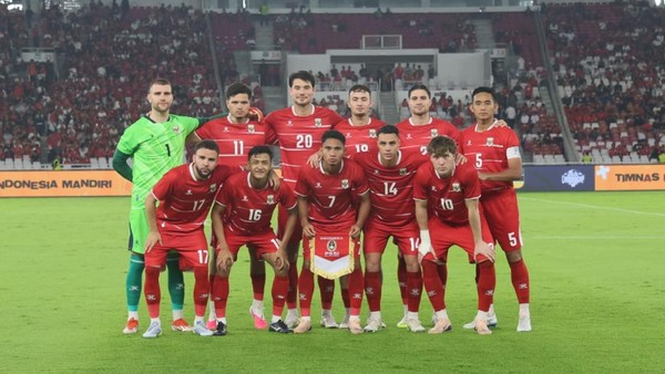 Timnas Indonesia Melonjak di Ranking FIFA, Naik 4 Posisi Berkat Dua Kemenangan Beruntun