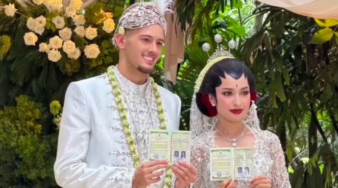 Sah Jadi Suami Istri, Jennifer Coppen dan Justin Hubner Rayakan Hari Bahagia di Bali