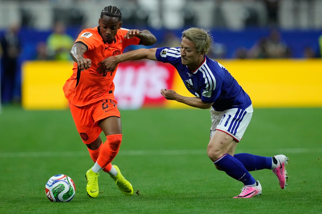 Hasil Babak Satu Jepang vs Belanda: Samurai Biru Terus Melawan