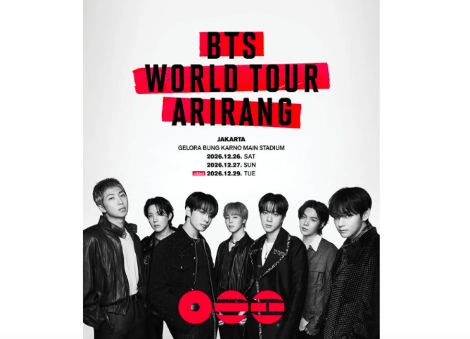 Konser BTS di Jakarta Resmi Bertambah Jadi 3 Hari, Simak Jadwal Terbaru Pembelian Tiketnya
