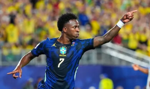 Vinicius Junior Jadi Man of the Match Brasil vs Haiti, Tampil Gila dengan Gol dan Assist