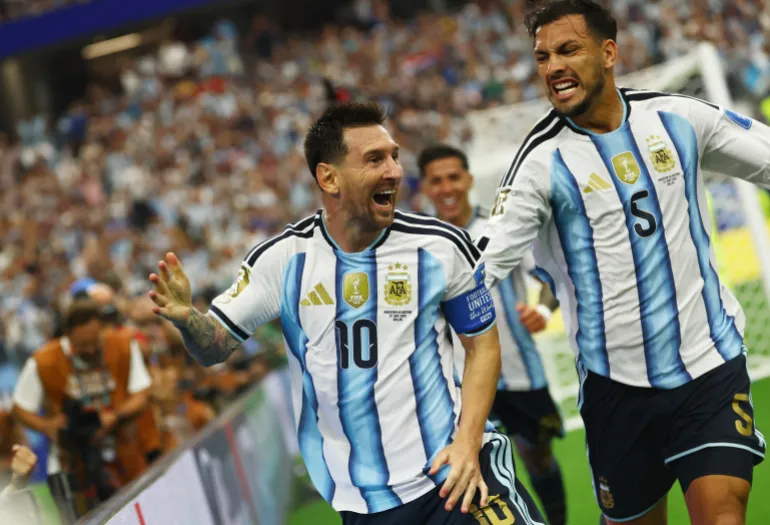 Hasil Argentina vs Austria 2-0: Messi Cetak Rekor dan Bawa Albiceleste Menang