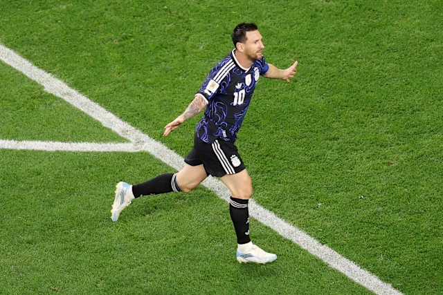 Messi Pecahkan Dua Rekor Piala Dunia Lagi, Gol Tendangan Bebas ke Gawang Yordania Bikin Sejarah