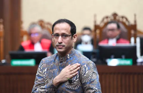 Nadiem Makarim Divonis 10 Tahun Penjara dalam Kasus Korupsi Chromebook, Hakim Nyatakan Terbukti Bersalah