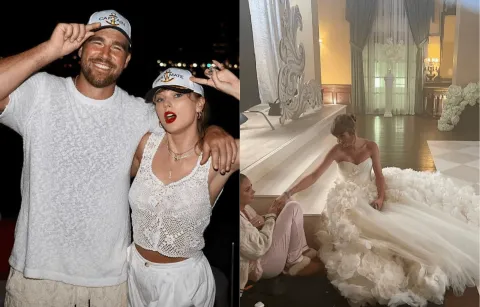 Taylor Swift Kenakan Gaun dari Dior saat Menikahi Travis Kelce, Rancangan Perdana Jonathan Anderson