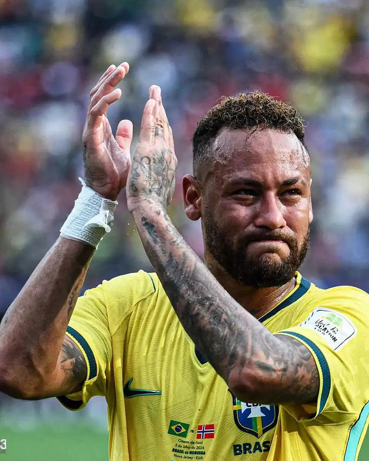Tersingkir dari Norwegia, Neymar Akhiri Kisahnya di Timnas Brasil Sambil Menangis