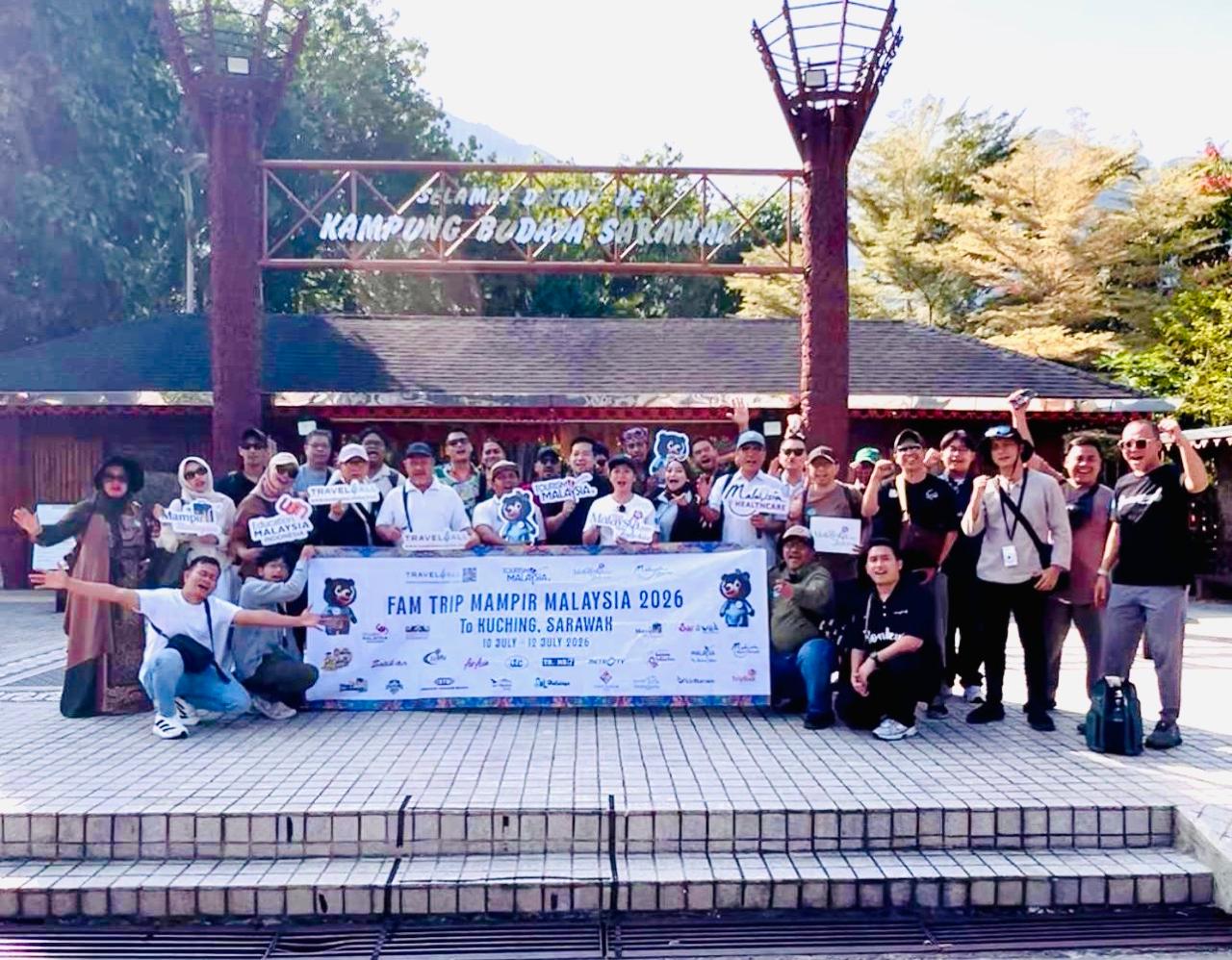 Travel4All Undang 29 Agen Travel dan KOL Promosikan Destinasi Wisata di Kuching