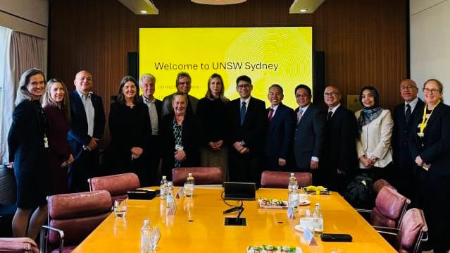 Perkuat Jejaring Global, UI Perluas Kolaborasi dengan University of New South Wales