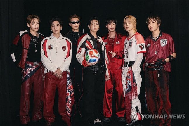 Pakai Jersey Nomor 7, Ini Makna Tersembunyi Kostum BTS di Halftime Show Final Piala Dunia 2026