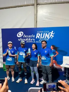Head & Shoulders Super Cool Run 2026 Berhasil Bikin Pelari Nyaman Tanpa Gangguan Ketombe
