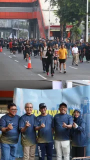 BPJS Kesehatan Gelar Fun Walk di CFD, Siap Jadi Agenda Rutin Bulanan!