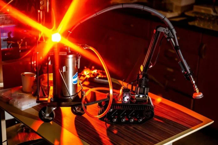 Robot Pemadam Kebakaran Berbasis Nitrogen Cair Resmi Dirancang