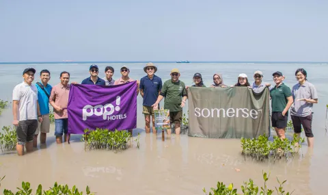 Peduli Lingkungan, Ascott Indonesia Tanam 2.000 Mangrove di Kepulauan Seribu