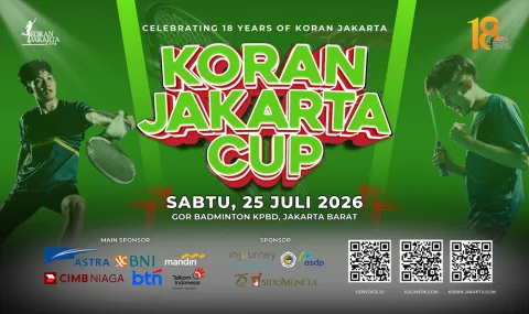 Semarak HUT ke-18, Koran Jakarta Cup 2026 Hadirkan Kompetisi dan Silaturahmi