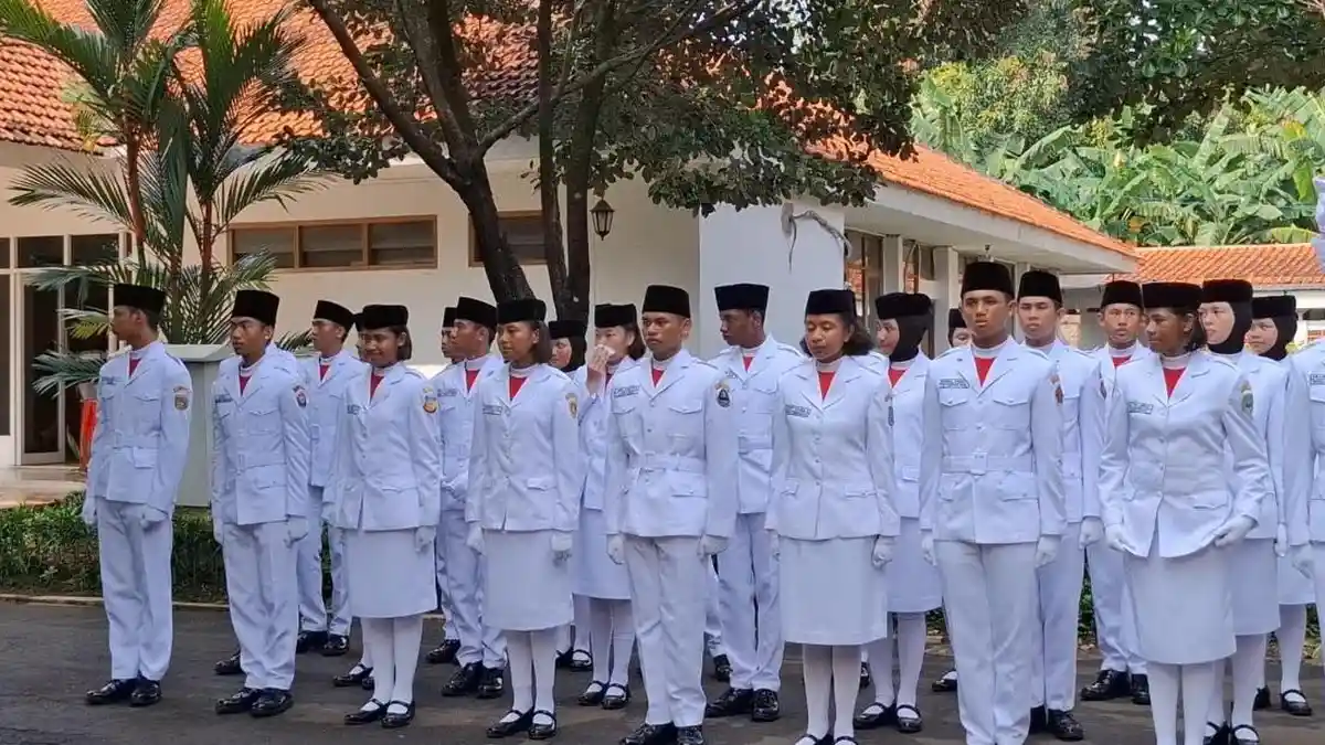 76 Paskibraka Nasional Bersiap Dikukuhkan dan Bertugas pada Upacara HUT RI